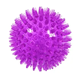 Comparer les prix de Jouet à mâcher pour chien - Phoesky - Caoutchouc TPR écologique - 9 cm - Pourpre - Jouet sonore - Utilisation molaire