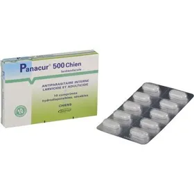 Comparer les prix de Panacur 500 Chien 10 cps