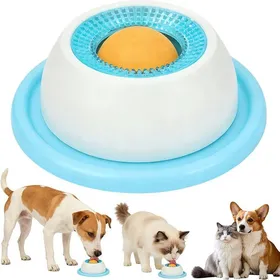 Comparer les prix de Bol à Lécher pour Chien Tapis à Lécher Nourriture Humide Jouet Léchage Interactif pour Alimentation Lente Quotidienne