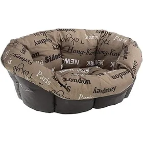 Comparer les prix de Coussin Pour Panier Chien et Chat - YSFMODE - Marron - Lavable - 52x39x21 cm