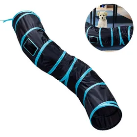 Comparer les prix de Tunnel chat jouet interactif intérieur pliable. Label