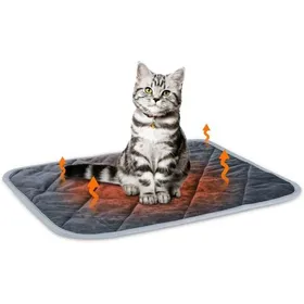 Meilleurs prix pour Tapis auto chauffant pour chat chien 40x50 cm coussin thermique doux lavable antidérapant pour animaux