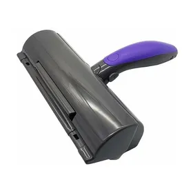 Meilleurs prix pour Fur Daddy Sweeper Brush - Brosse anti poils animaux  - Ramasse poils chat , chien - Violet et Gris - Pour Canapé,Vêtements,Voiture