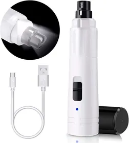 Comparer les prix de Broyeur à ongles pour chien avec lumière LED - Coupe-ongles électrique à 2 vitesses amélioré pour animaux de compagnie Toilettage e