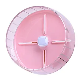 Meilleurs prix pour Roue dexercice silencieuse pour hamster rose de 20 cm/79 pouces jouet pour petits animaux de compagnie
