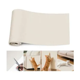 Comparer les prix de Tapis Griffoir Chat Autocollant Protection Canapé Chat Anti-GriffeTapis Grattoir Self-AdhésifDIY Griffoir Mural et Mult GRIFFOIR