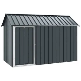 Comparer les prix de ANIMAL® Moderne Cage pour oiseaux/Volière pour Canaries/perruches - Anthracite 215 x 112 x 141 cm Acier galvanisé