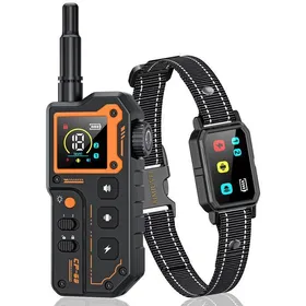 Comparer les prix de AIMIUVEI Collier de Dressage pour Chien 2000M Collier Électrique avec Télécommande 4 Modes/Rechargeable Étanche pour