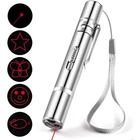 Meilleurs prix pour Jouet Laser Interactif Pour Chat - Jouet Chat Pointeur Rechargeable - 3 En 1 - 3 Modes 5 Motifs Avec Chargement USB