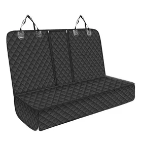 Comparer les prix de Couverture chien voiture - YYV - Hamac siège arrière - Noir - Motif football - 35x25x8cm
