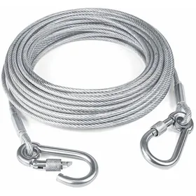 Comparer les prix de Câble dAttache Robuste pour Chien 15 m (49 pieds) Pour Chiens de Taille Moyenne VEHICULE RADIOCOMMANDE