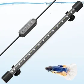 Comparer les prix de Rampe LED Aquarium 48cm Éclairage RGBW Spectre Complet IP68 Étanche Minuterie Régulation de Luminosité 48cm