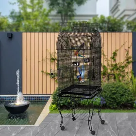 Comparer les prix de XJING-Cage doiseau - avec puits de lumière ouverts - Ventilation - Nettoyage pratique - 59 * 59 * 150 cm