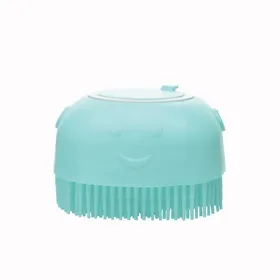 Comparer les prix de Brosse de Bain pour Chiens, Distributeur de Shampoing et Brosse de Massage en Caoutchouc Doux
