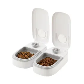 Meilleurs prix pour Distributeur automatique de croquettes 2 repas pour chien et chat Désignation : Distributeur  24372 Label