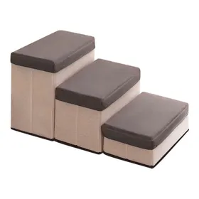 Meilleurs prix pour Escalier pour petits chiens escalier 3 marches pour lit surélevé et canapé rampe pour petits chiens et chats