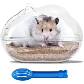 Comparer les prix de Salle de bain de sable pour hamster - MICH - Avec pelle - Pour hamster nain - Pour cochon dInde - Accessoire de cage