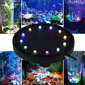 Comparer les prix de Lumière sous-marine à bulles RGB - PZCC - PZCC - Étanche - Changement de couleur automatique - Installation par ventouses