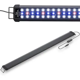 Meilleurs prix pour 28 W Éclairages pour aquarium pour 90 à 120 cm étendable Lumière aquarium 90 120 cm Réservoir Télécommande À 4 Touches