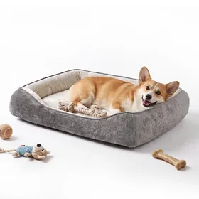 Meilleurs prix pour Panier Chien Chat L 71×56×15 cmMousse Mémoire de Forme DéhoussableImperméableAntidérapantBords Surélevés Canapé pour Chien