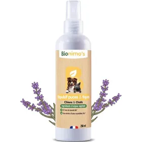 Meilleurs prix pour Spray répulsif anti-puces et tiques - RUSSBOY - Naturel et végétal - Complexe dhuiles essentielles bio