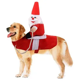 Meilleurs prix pour Costume de Père Noël pour chien Costume de Père Noël pour chien L