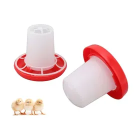 Comparer les prix de Kit de Mangeoire et Abreuvoir pour Poussins Mangeoire pour Volaille Fontaine de Volaille en Plastique Abreuvoir de Volaille