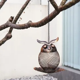 Comparer les prix de Mangeoire pour oiseaux - MXZZAND - Suspendue - Maille métallique - Extérieur - 145 cm