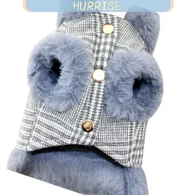 Meilleurs prix pour Tbest Veste pour chien Veste chaude pour chien vêtements à la mode et confortables pour petits chiens animalerie manteau Bleu XS