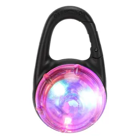 Meilleurs prix pour Collier lumineux LED étanche pour chien et chat éclairage de sécurité nocturne en extérieur lumière rose