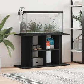 Comparer les prix de Prix bas - Support pour aquarium - SYM NEW - noir 100x40x60 cm bois dingénierie （987984285150)