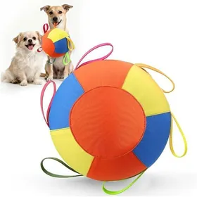 Comparer les prix de Balle de troupeau de 55 9 cm pour chiens balle jumbo apaisante pour chiens durable résistante aux déchirures gonflable