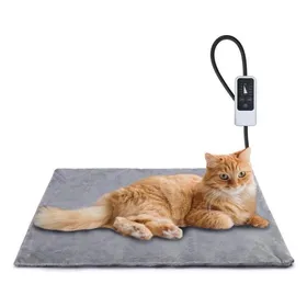 Meilleurs prix pour Coussin chauffant pour animaux de compagnie tapis chauffant en PVC pour animaux de compagnie (70*40 cm)-UISAVE