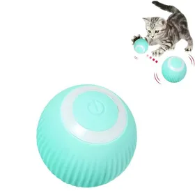 Comparer les prix de Balle Interactive Pour Chat Électrique- PIMPIMSKY- Balle interactive pour chat- 4.3CM Balle intelligente rechargeable par USB