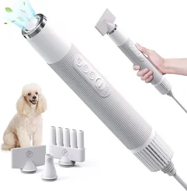 Comparer les prix de Sèche-Poils pour Chien,Séchoir Pulseur Sèche-Cheveux Chien,Animaux de Compagnie est Facile à Transporter-Température et Vitesse