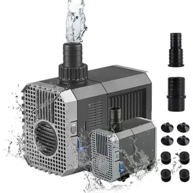 Meilleurs prix pour Pompe Submersible - 1 Unité - Plastique - 500L/H 7W - Filtration Étang Aquarium - 78x56x78mm ACCESSOIRES FABRICATION MAISON