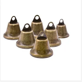 Meilleurs prix pour Lot de 10 cloches anti-perte en bronze antique 22 mm