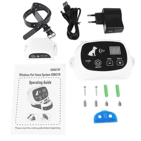 Comparer les prix de Électrique Clôture Anti-fugue sans Fil Système Émetteur Collier Etanche Pour Chien M0B776 HB014 YYV