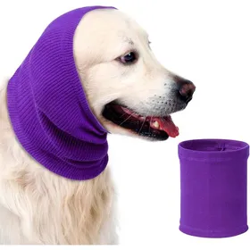 Meilleurs prix pour Cache-Oreilles pour Chiens - Snoods Chauds Protection Oreilles Été/Hiver (Violet-M) .