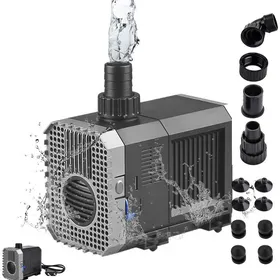 Meilleurs prix pour Pompe Submersible - 1 Unité - Plastique - 3000L/H Filtration - Étang Aquarium Fontaine - 55W Noir ACCESSOIRES FABRICATION MAISON