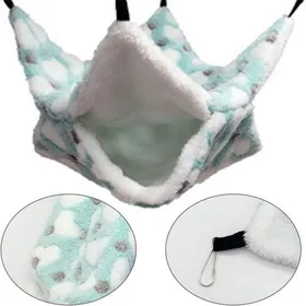 Comparer les prix de Hamac pour Petits Animaux Hamac Rongeur pour Chinchillas Furets Écureuils et Petits Animaux 34 x 34 cm (L) CORBEILLE