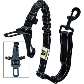 Meilleurs prix pour Ceinture De Sécurité Pour Moyens Et Grands Chiens – Harnais De Voiture Réglable Avec Amortisseur – Sangle De Sécurité Renforcée Co