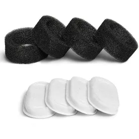 Meilleurs prix pour Filtre Fontaine à Eau pour Chat 8PCS Filtres + 8PCS Éponges Filtre Fontaine Chat avec la Résine et Charbon Actif Label
