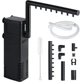 Comparer les prix de Filtre Intérieur Aquarium 8W 600L/H Filtre Interne pour Aquarium 80 litres Filtre Pompe Aquarium pour Petit Réservoir