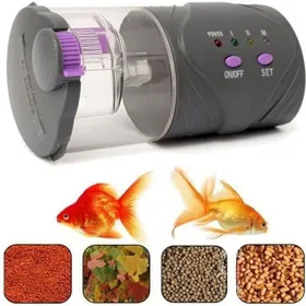 Comparer les prix de Distributeur automatique de nourriture pour poissons - ULISEM - Capacité de 30 poissons - Programmable 12/24 heures