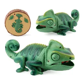 Meilleurs prix pour Caméléon rampant électrique à télécommande infrarouge - nouveau jouet unique pour enfants pour attraper des insectes