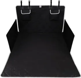 Comparer les prix de Noir Protection Coffre Voiture Chien Housse pour Chien et Animaux Domestiques Universelle Imperméable et Antidérapant 180x103 cm
