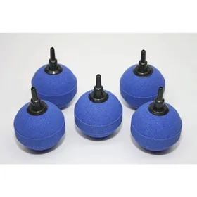 Meilleurs prix pour Lot de 5 pierres à air sphériques de 5 cm tubes à oxygène frittés haute température pierres à bulles dair pour aquariu