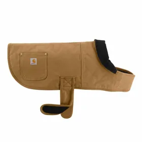 Comparer les prix de Manteau - blouson Carhartt Manteau de corvee Isolant pour Chien Firm Duck Marron/Laiton