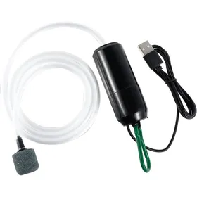Comparer les prix de Pompe à oxygène USB 5 W mini pompe silencieuse à économie dénergie avec pierre à air fournitures silencieuses